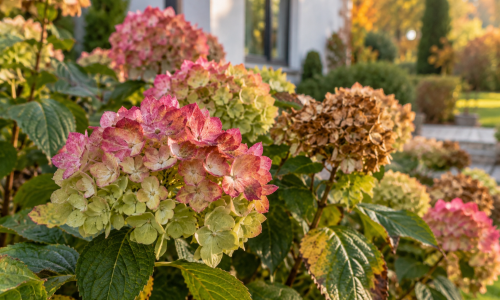 Hortensiile la început de toamnă: ce se întâmplă cu florile și frunzele?