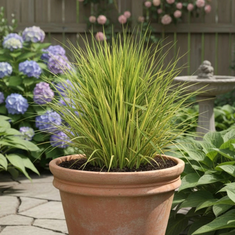 Alopecurus pratensis ‘Aureovariegatus’ 