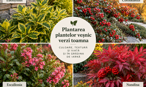 Ce plante veșnic verzi merită să alegem pentru o grădină atractivă tot anul?